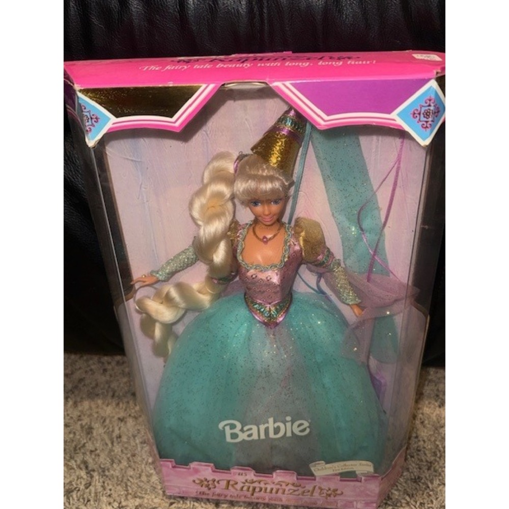 Barbie Childrens Collector Series Rapunzel Doll The Fairy Tale Beauty - Picture 2 of 8
